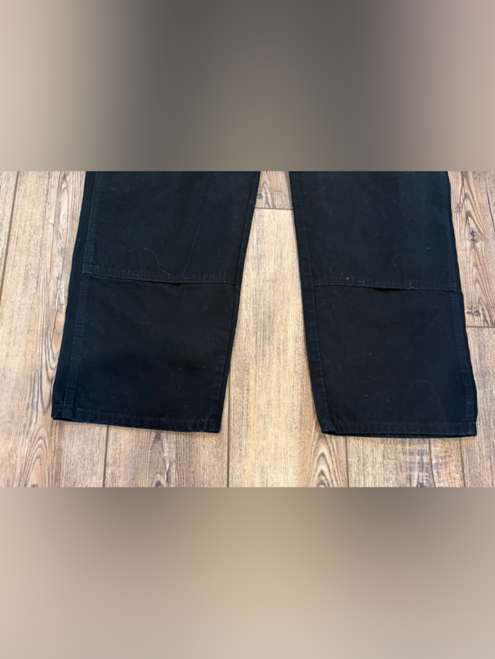 Wrangler Riggs Workwear Cargo Pants 44x32 Black Heavy Duty Utility Mens - Picture 6 of 10